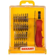 Изображение товара Набор ручного инструмента Rexant Отверток для точечных работ 32 пр (12-4701)
