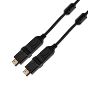 Изображение товара Кабель Rexant HDMI с фильтрами, 2м, угловой (17-6204-3, 10шт.)