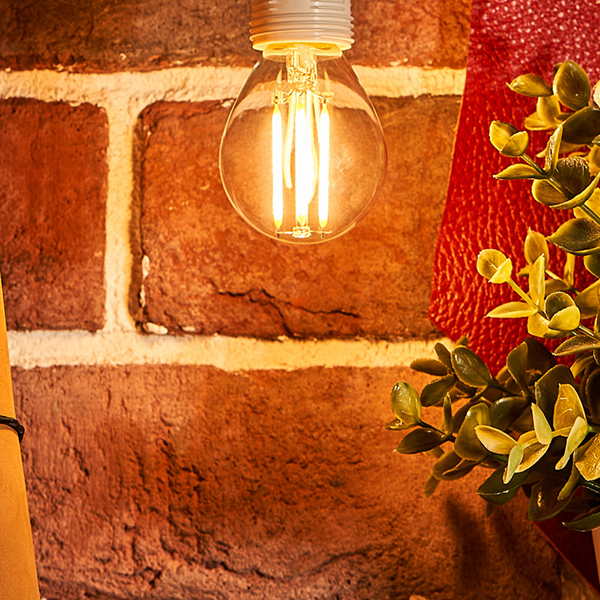 Изображение товара Лампа Rexant GL45 9.5Вт 2700K E14 (604-129) 10шт.