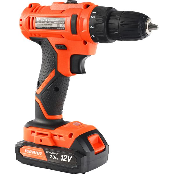Изображение товара Шуруповерт аккумуляторный Patriot BR 117Li