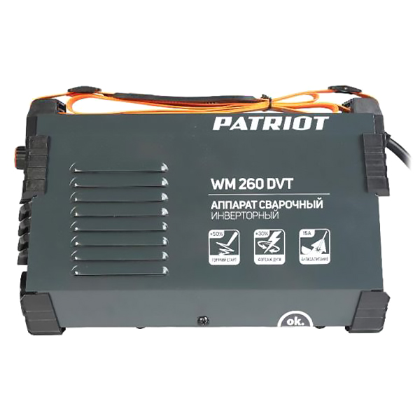 Изображение товара Сварочный аппарат Patriot WM260DVT,140-240В (605302026)