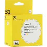 Изображение товара Картридж для струйного принтера T2 IC-CCL51/CL-51