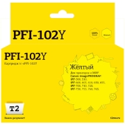 Изображение товара Картридж для струйного принтера T2 IC-CPFI-102Y