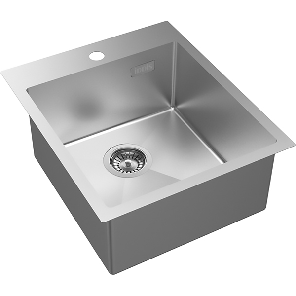 Изображение товара Мойка кухонная Iddis Нержавеющая сталь, 430х510, Haze HAZ43S0i77