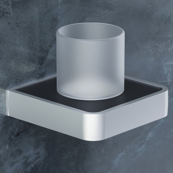 Изображение товара Стакан для зубных щеток Damixa Jupiter DA7734300 черный