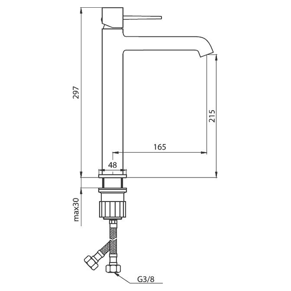 Изображение товара Смеситель Damixa Sirius 860220000