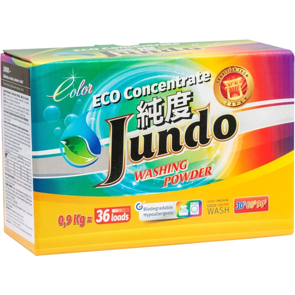 Изображение товара Стиральный порошок для Цветного белья Jundo Premium Color 0,9 кг
