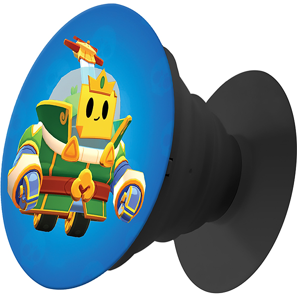 Изображение товара Кольцо-держатель для телефона (попсокет) Krutoff Изумрудный Принц Спраут (00313)