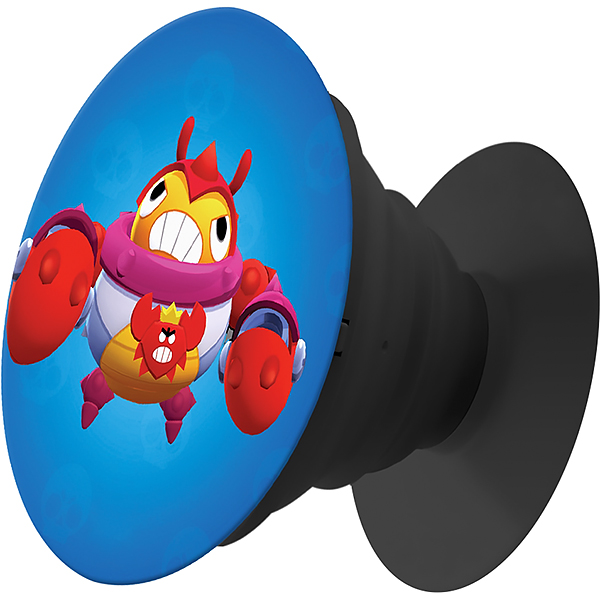 Изображение товара Кольцо-держатель для телефона (попсокет) Krutoff Краб Тик (00316)