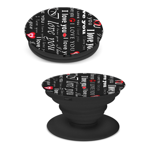 Изображение товара Кольцо-держатель для телефона (попсокет) Krutoff I Love You (91148)