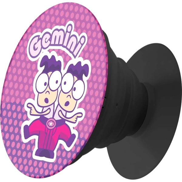 Изображение товара Кольцо-держатель для телефона (попсокет) Krutoff Мультяшный Близнецы (91128)