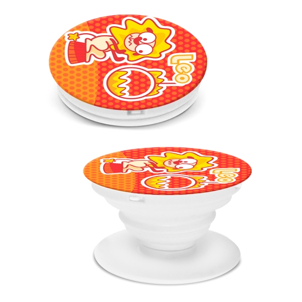 Изображение товара Кольцо-держатель для телефона (попсокет) Krutoff Мультяшный Лев (91130)