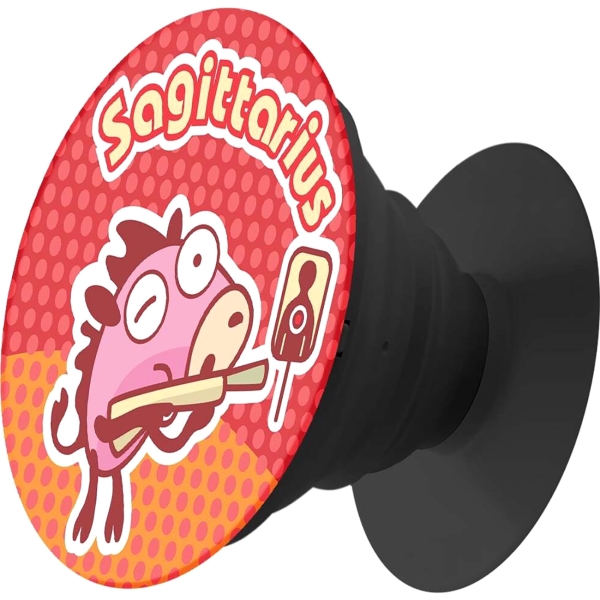 Изображение товара Кольцо-держатель для телефона (попсокет) Krutoff Мультяшный Стрелец (91134)