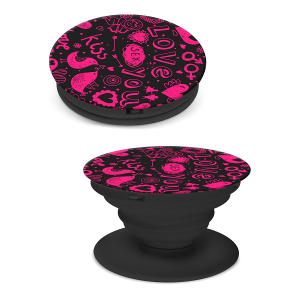 Изображение товара Кольцо-держатель для телефона (попсокет) Krutoff Отношения (91146)