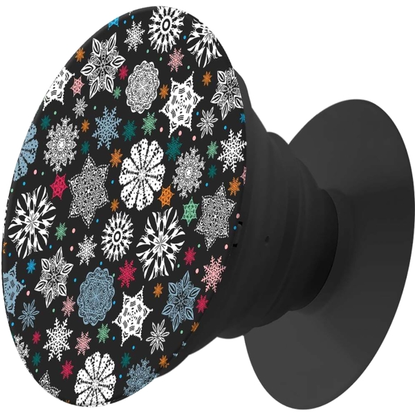 Изображение товара Кольцо-держатель для телефона (попсокет) Krutoff Природа Снежинки (91154)