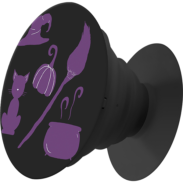 Изображение товара Кольцо-держатель для телефона (попсокет) Krutoff Хэллоуин-Реквизит ведьмы (09735)