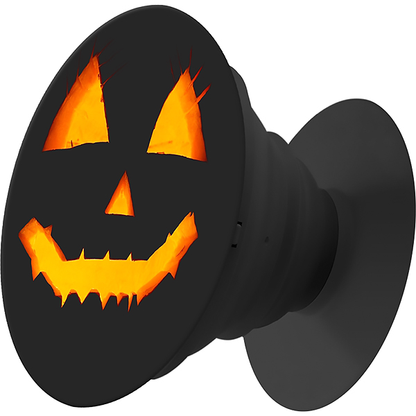 Изображение товара Кольцо-держатель для телефона (попсокет) Krutoff Хэллоуин-Тыковка (09737)