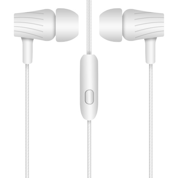 Наушники-вкладыши Krutoff HF-T83 белые (09613)