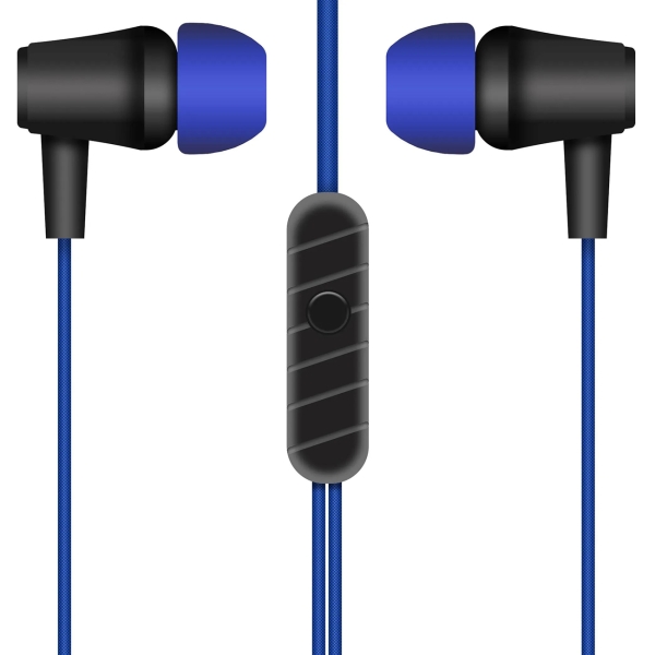 Наушники-вкладыши Krutoff HF-X61 синие (09635)