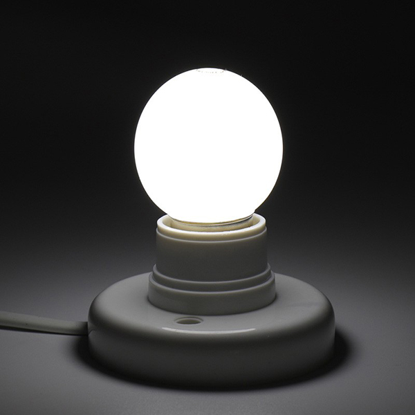 Изображение товара Лампа NEON-NIGHT BL шар Е27 5*LED d45мм белая (405-115) 5шт.