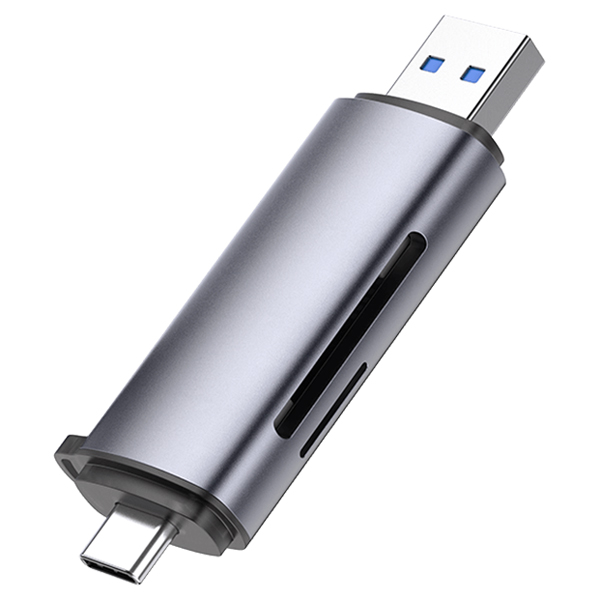 Изображение товара Картридер uGreen USB-C+ USB-A 3,0 для Карт памяти TF/SD (50706) 507