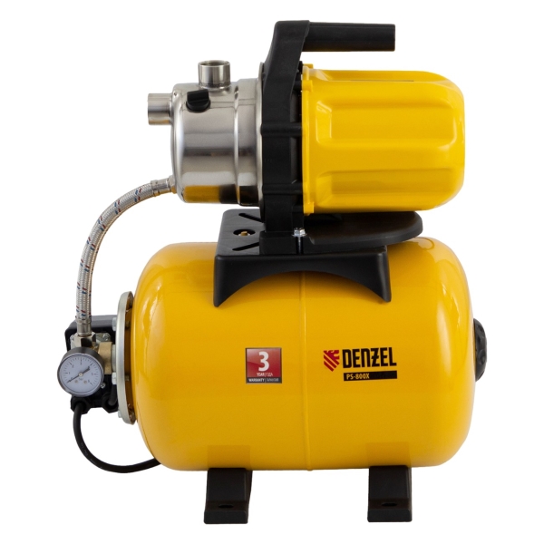 Изображение товара Насосная станция Denzel PS800X, 800 Вт, 3200 л/ч (97210)