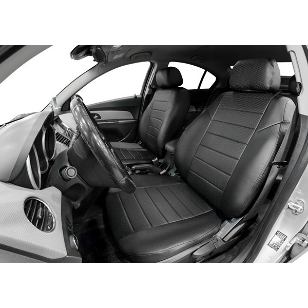 Изображение товара Авточехлы Rival SC.1001.1 Строчка эко-кожа, черные