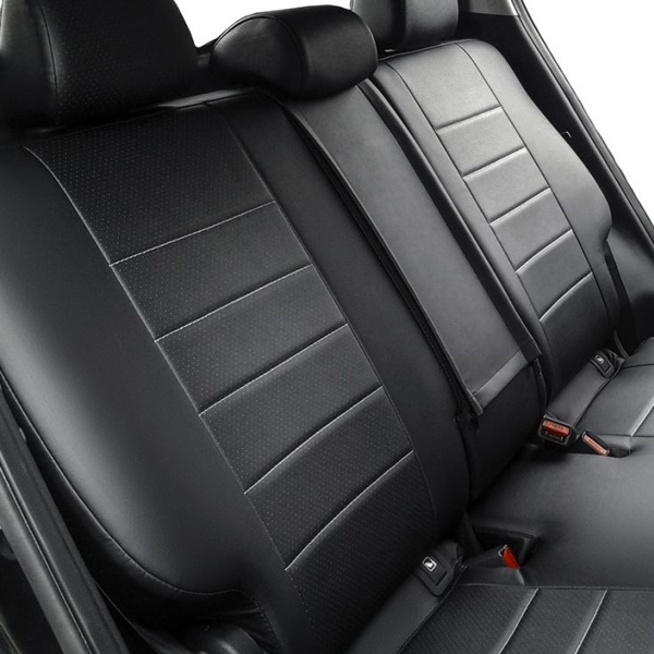 Изображение товара Авточехлы Rival SC.4201.1 Строчка эко-кожа, черные