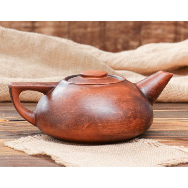 Изображение товара Чайник Красная глина 1л гладкий 508571