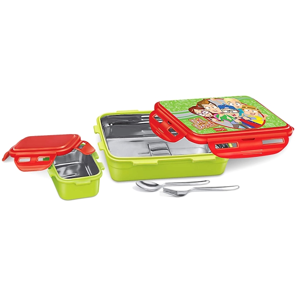 Изображение товара Термо ланч-бокс MILTON Mini Fun Treat Steel 650мл Green (ML37705-GN)