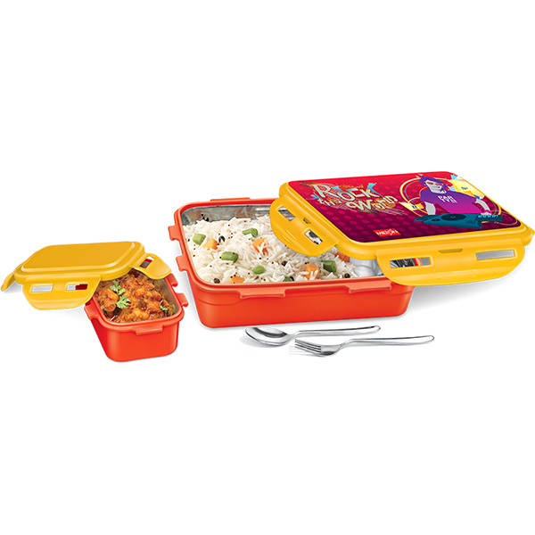 Изображение товара Термо ланч-бокс MILTON Mini Fun Treat Steel 650мл Red (ML37705-RD)