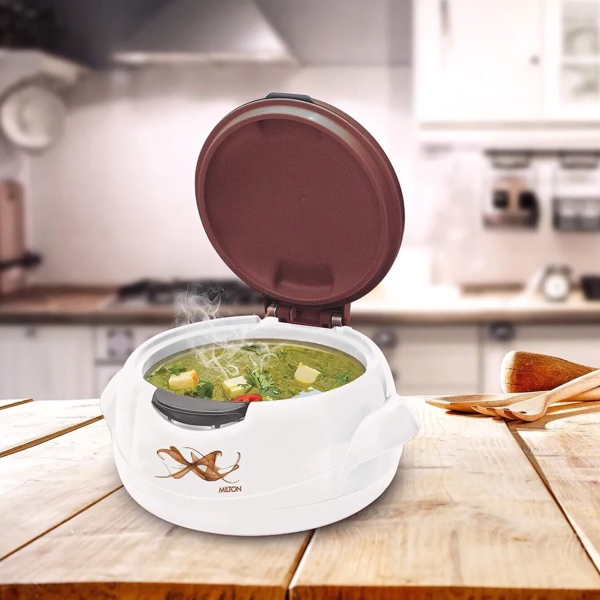 Изображение товара Термокастрюля MILTON Microwow One Touch 1л White (MC18310-WT)