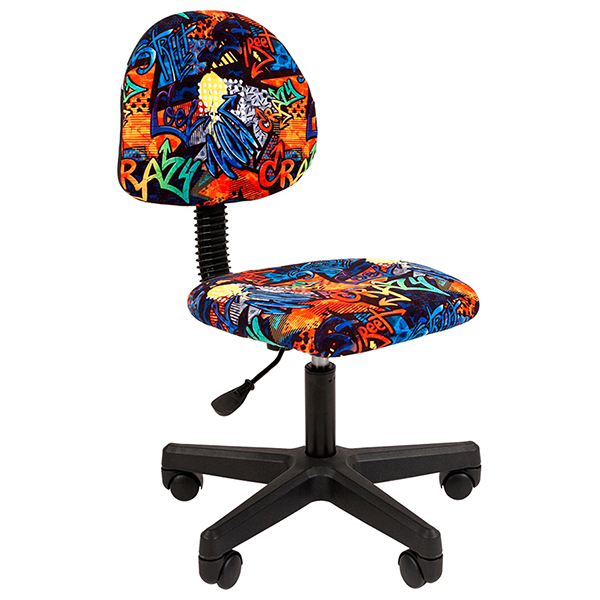 Изображение товара Кресло детское компьютерное Chairman Kids 104 Black CRAZY