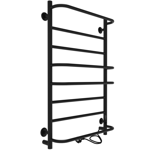 Изображение товара Полотенцесушитель электрический Indigo Europe Lux Черный муар LELLE80-50BRRt