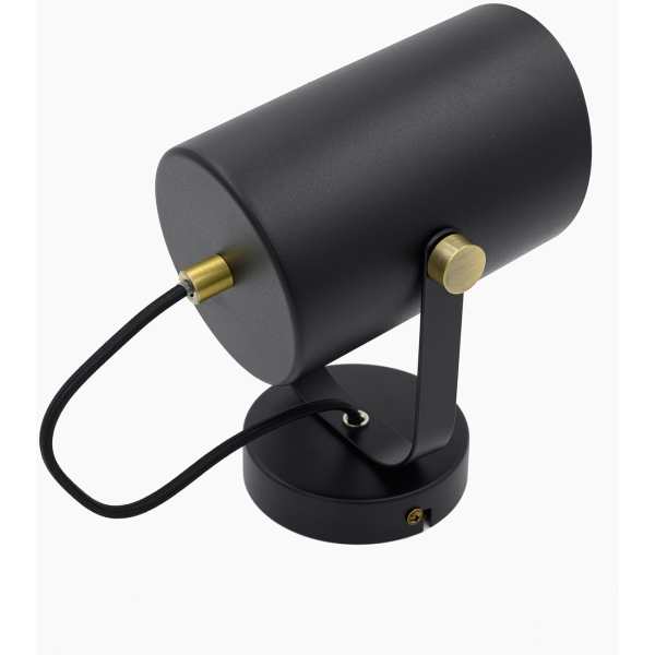 Изображение товара Светильник настенный ARTSTYLE HT-786BA черный/латунь металлический