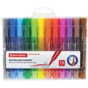 Изображение товара Маркеры Brauberg Multicolor стираемые 12 цв., 152121