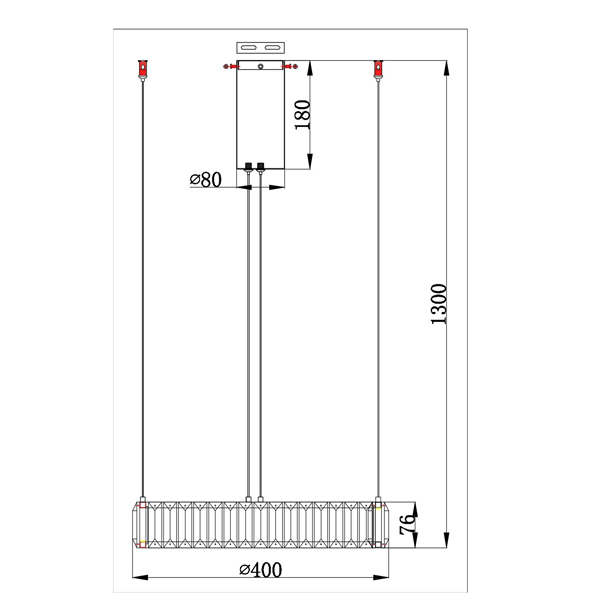 Изображение товара Светильник подвесной Divinare RENATA 1135/17 SP-25