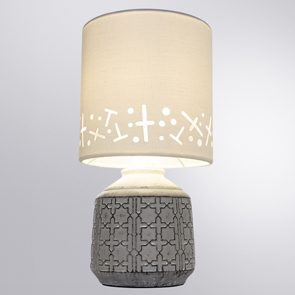 Изображение товара Светильник настольный Arte Lamp Bunda A4007LT-1GY