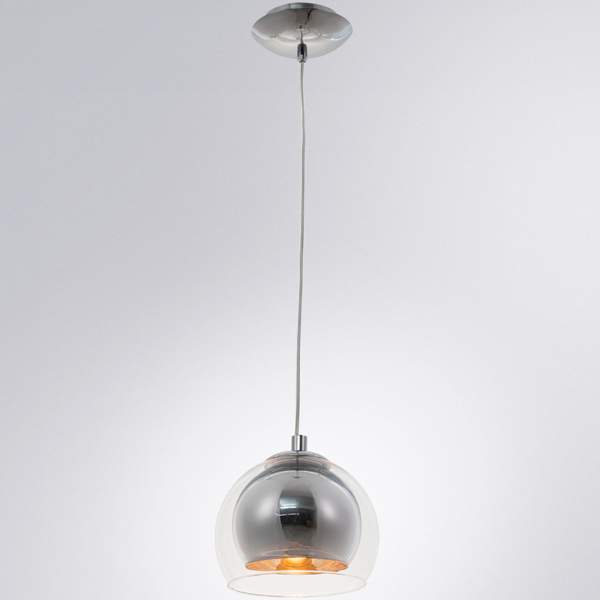 Изображение товара Светильник подвесной Arte Lamp RASTABAN A7984SP-1CC серебристый