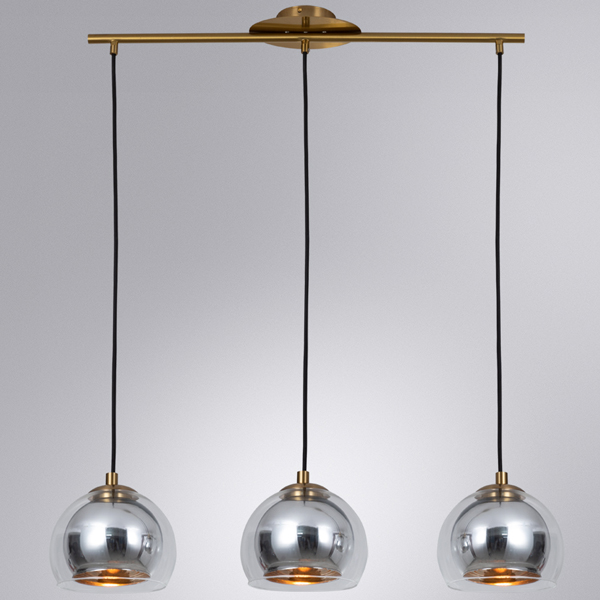 Изображение товара Светильник Arte Lamp Rastaban (A7984SP-3PB) черный/ золотистый