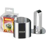 Изображение товара Форма для выпекания (металл) Guardini Food Ring Сердце с прессом 6х6 см