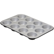 Изображение товара Форма для выпекания (металл) Guardini Silver Elegance для 12 маффинов 35x27 см