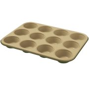 Изображение товара Форма для выпекания (металл) Guardini Bake Natural для 12 маффинов 35x27 см