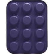 Изображение товара Форма для выпекания (металл) Guardini Bon Ton для 12 маффинов фиолетовая 35x27 см
