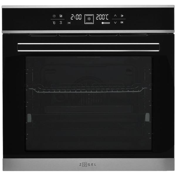 Изображение товара Электрический духовой шкаф ZUGEL ZOE601X нержавеющая сталь