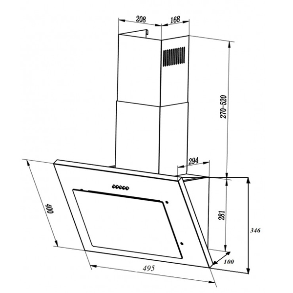Изображение товара Вытяжка LEX MIKA 500