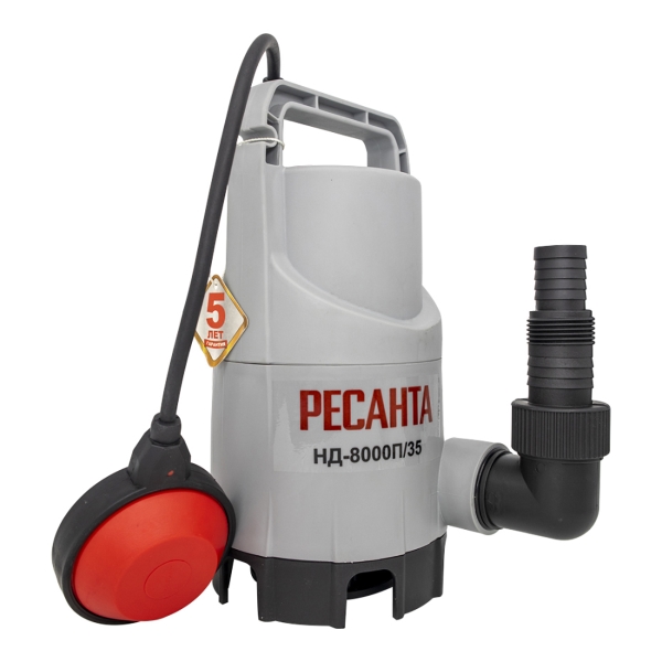 Изображение товара Насос дренажный Ресанта НД-8000П/35 (77/2/1)