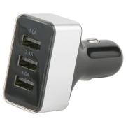 Изображение товара Автомобильное зарядное устройство Red Line Tech 3 USB АС-13 lite 1A серебристый