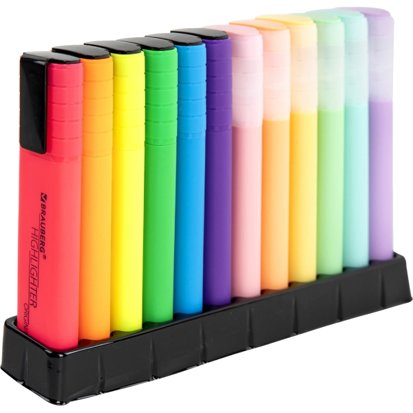 Изображение товара Текстовыделитель Brauberg 12 цв. (152217)