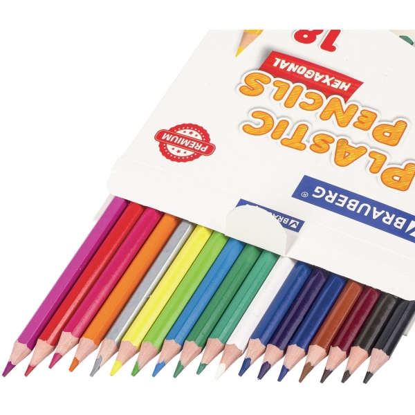 Изображение товара Карандаши Brauberg 18цв (880546)